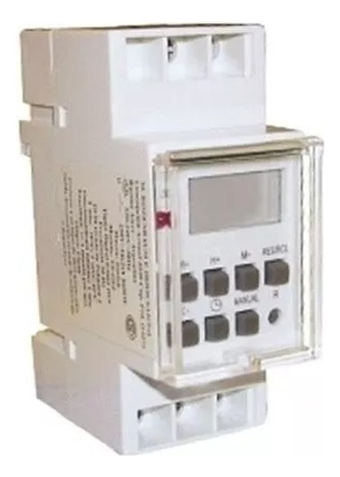 TIMER DIGITAL PROGRAMABLE DIN DAYTON - XTIM03207