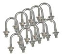 ABRAZADERA U-BOLT 1/4" X 1 1/2" GALV.