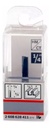 FRESA RECTA 2 FILOS 1/4" BOSCH - 2608628411