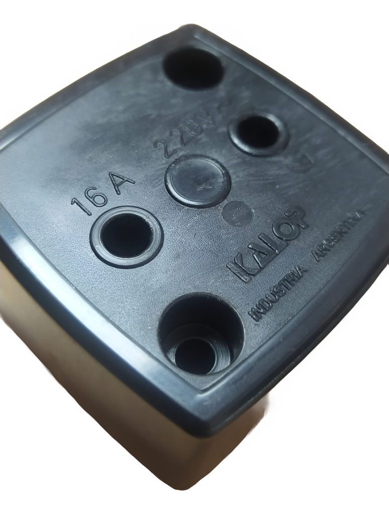 Tomaindustrial 2x16a Kalop - Kl48040 - Negro
