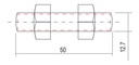 BLOQUETE BRONCE MN1101B - MN1101B