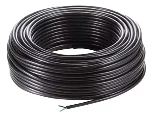 CABLE TALLER CU 2X4 NEGRO FLEXIVOLT - FT006
