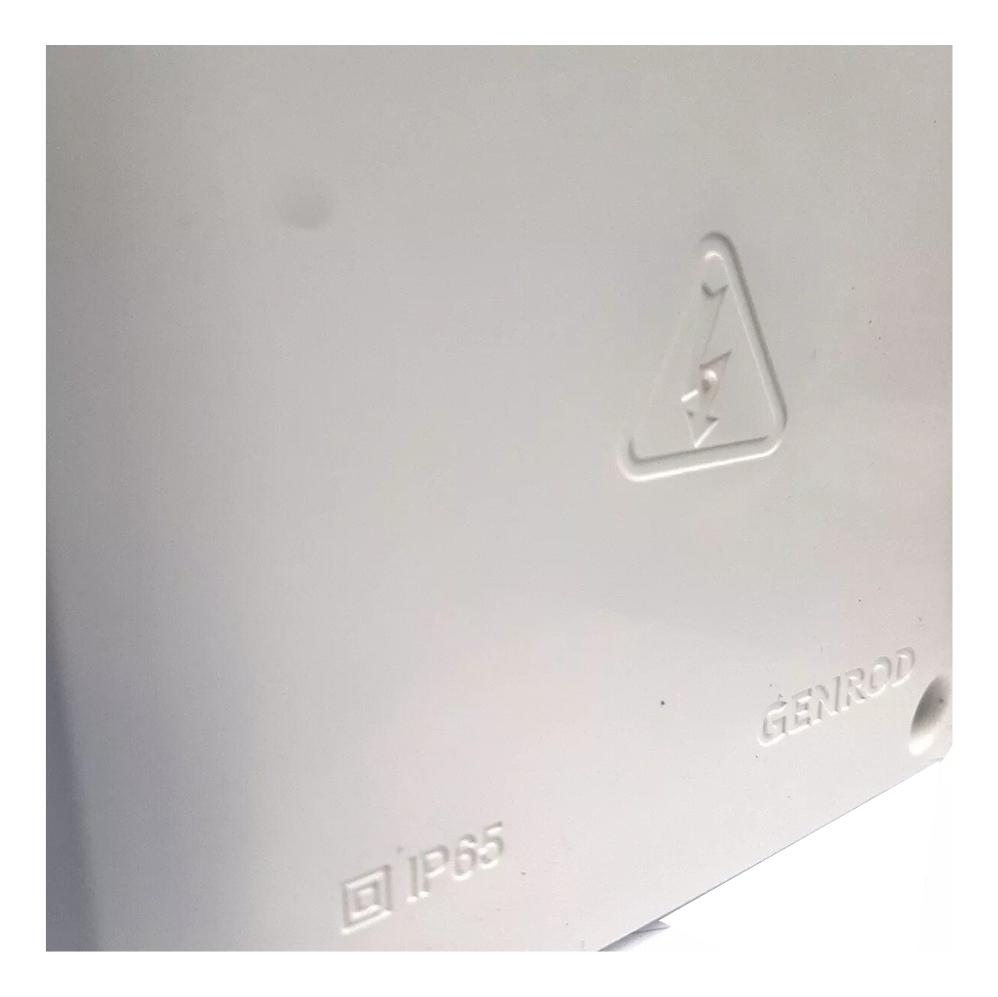 CAJA ESTANCA PASE  90X90X55 BL IP65 GENROD - 22090905B
