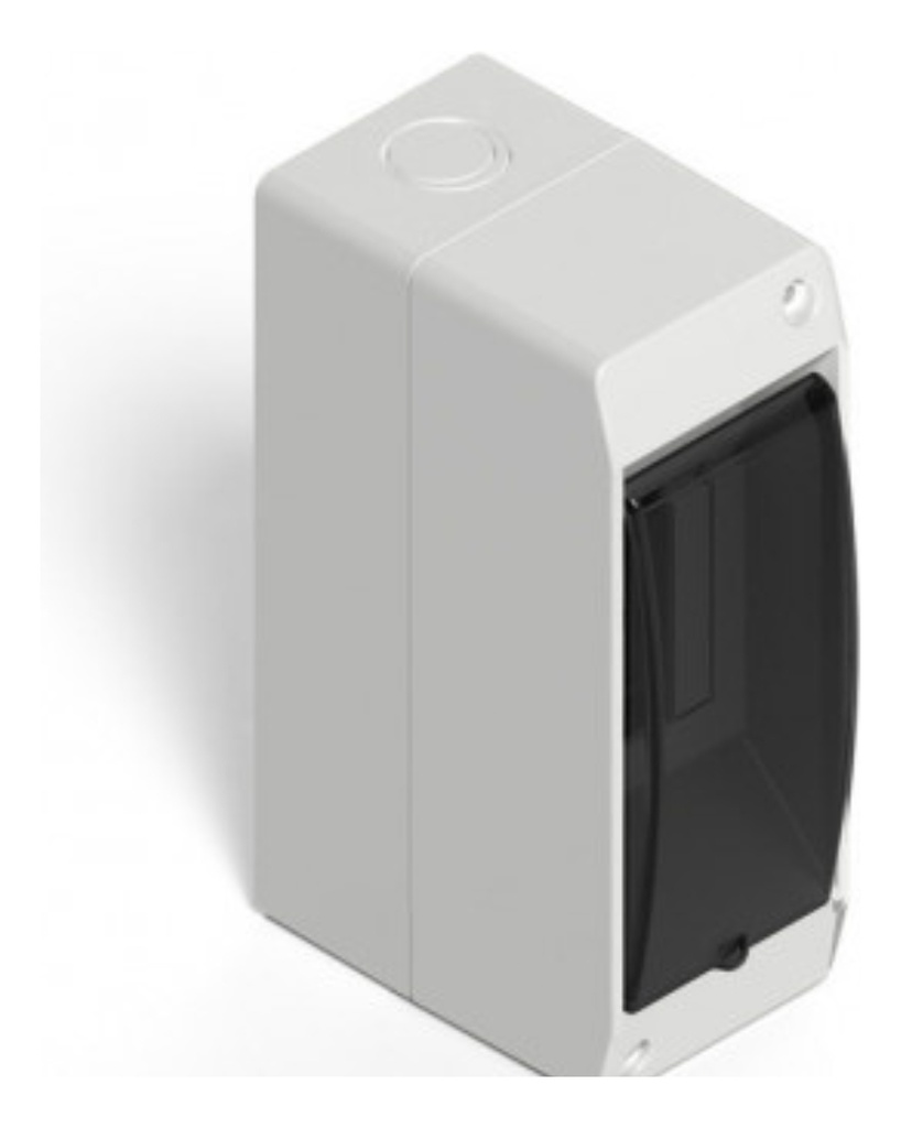 CAJA P/TERMICA EXT. TM 2 BOCAS C/TAPA  BL GENROD - 045004B