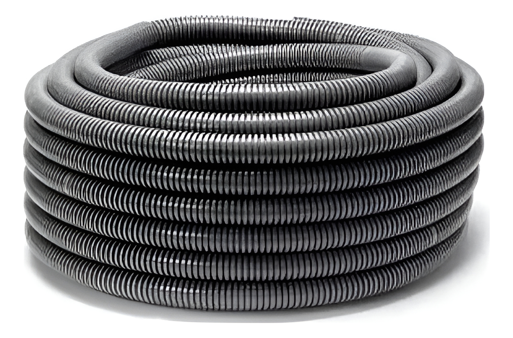 CAÑO METALICO FLEXIBLE NEGRO  1/2` CONEXTUBE - 80010000