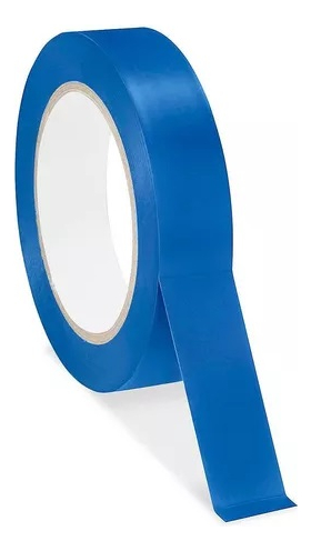 CINTA ADHESIVA AZUL PVC 19MM X 20MTS AE - CA19 AZ