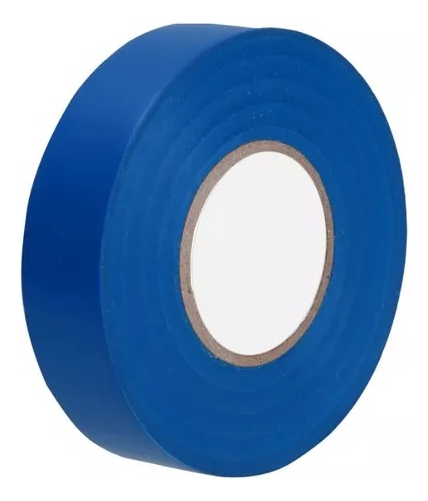 CINTA ADHESIVA AZUL PVC 19MM X 20MTS AE - CA19 AZ
