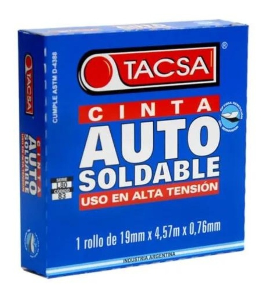 CINTA AUTOSOLDABLE X 4.57 MTS TACSA - PTTACSA083