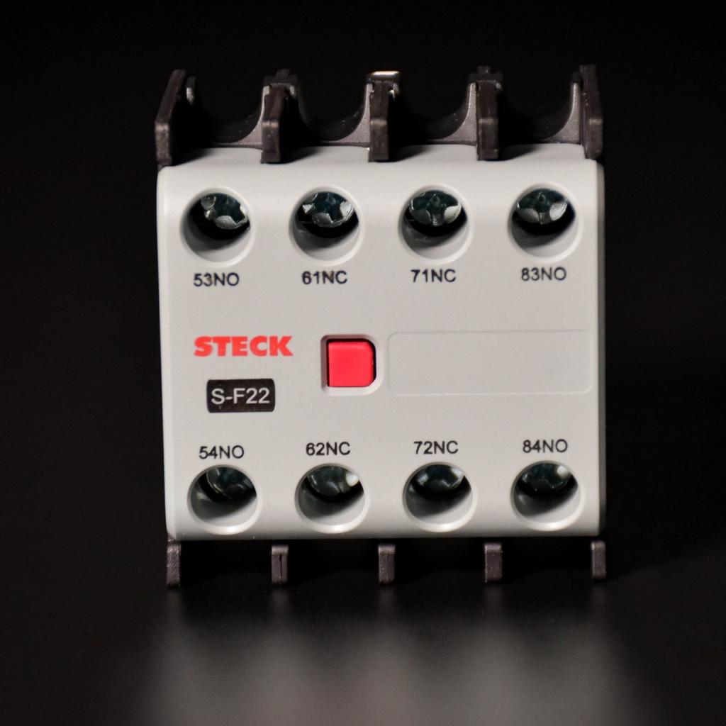 CONTACTO AUX P/CONT SD2 2NA+2NC 4P FRONTAL STECK - SF22