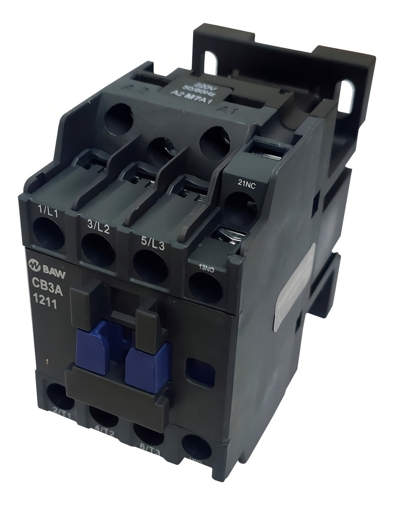 CONTACTOR 3P  12A 1NA+1NC 220VCA BAW - CB3A1211M7