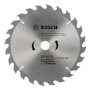 DISCO SIERRA CIRCULAR 184MM 7 1/4" 24 D MADERA BOSCH - 2608644329