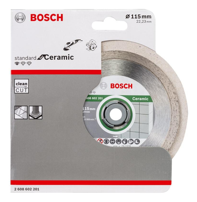 DISCO DIAMANTADO CONTINUO 115MM CERAMIC BOSCH - 2608602201