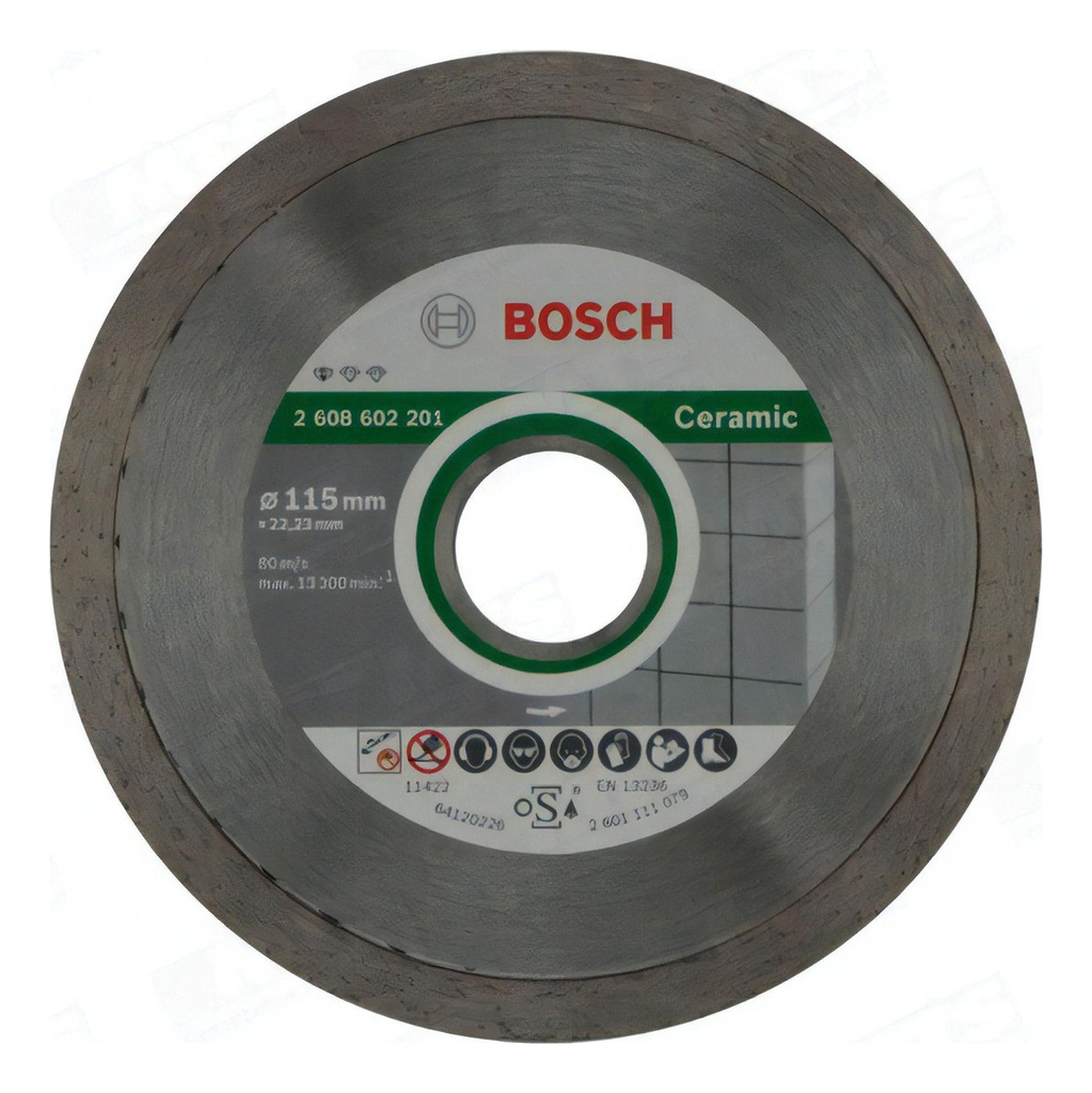 DISCO DIAMANTADO CONTINUO 115MM CERAMIC BOSCH - 2608602201