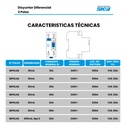 DISYUNTOR 2X40A 30MA 230V SICA - 785640