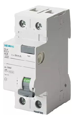 DISYUNTOR 2X40A 30MA AC SIEMENS - 5SV4314-0