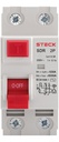 DISYUNTOR 2X63A 30MA 230V STECK - SDR26330
