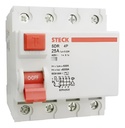 DISYUNTOR 4X25A 30MA 400V STECK - SDR42530
