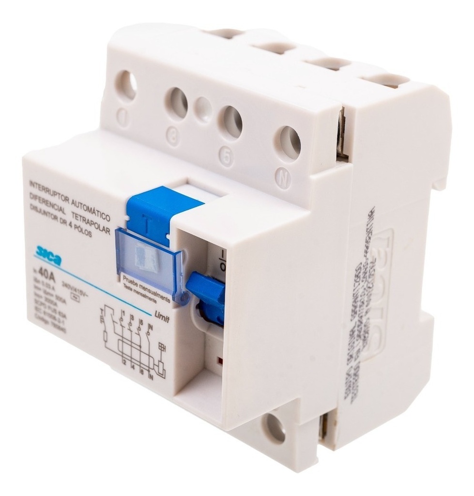 DISYUNTOR 4X40A 30MA 230V SICA - 785840