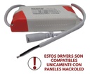 DRIVER KIT EMERGENCIA P/PANELES 6W/12W/18W/24W MACROLED - PEC6-24DRB