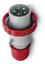 FICHA 3P+N+T 32A 380V 6H OPTIMA IP67 SCAME - 218-3237