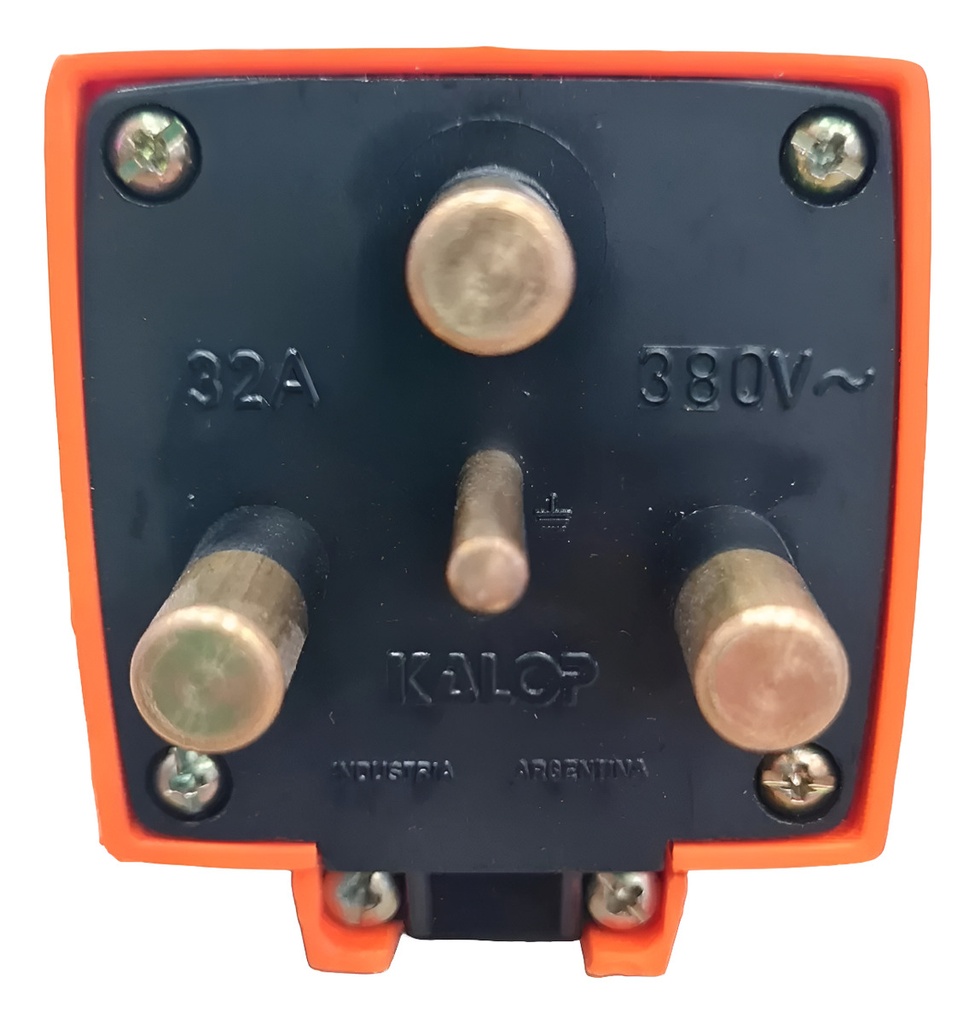 FICHA INDUSTRIAL 3X32A C/TIERRA KALOP - KL48013