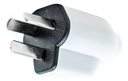 FICHA TRIPOLAR MACHO F1 250V - 512