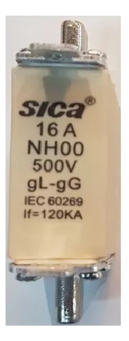 FUSIBLE ACR NH T00  16A 500V-50HZ GL SICA - 421016