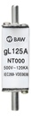 FUSIBLE ACR NH T000  10A 500V-50HZ GL BAW - NT00010