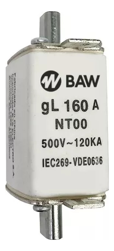 FUSIBLE ACR NH T000 125A 500V-50HZ GL BAW - NT000125