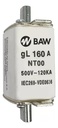 FUSIBLE ACR NH T000 125A 500V-50HZ GL BAW - NT000125