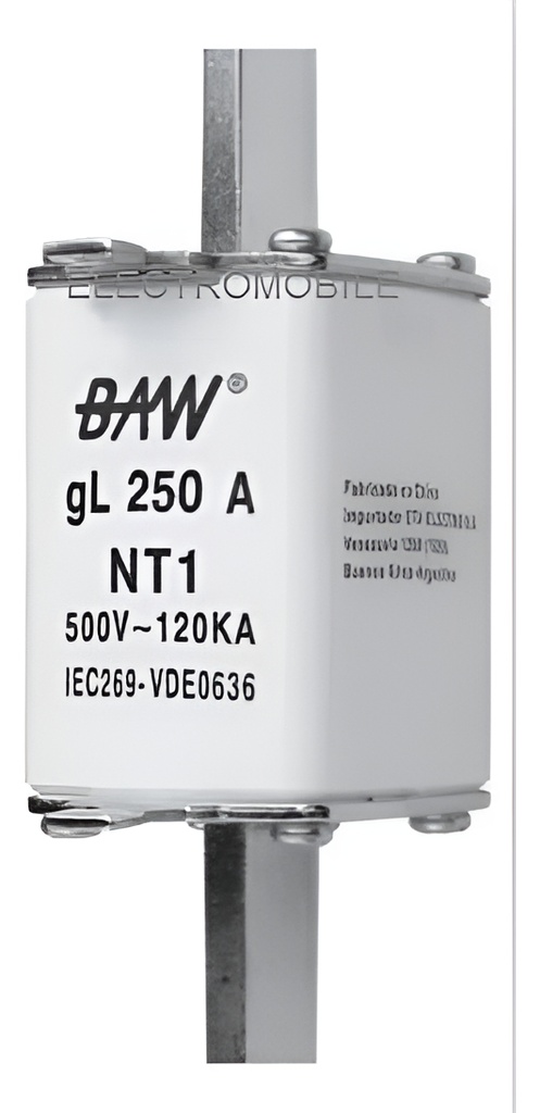 FUSIBLE ACR NH T01 100A 500V-50HZ. GL BAW - NT1100