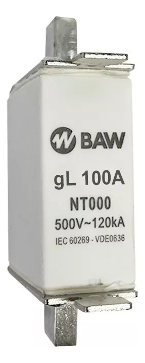 FUSIBLE ACR NH T01 100A 500V-50HZ. GL BAW - NT1100