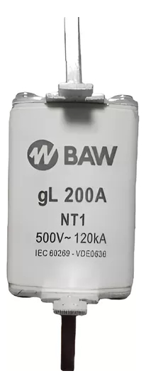 FUSIBLE ACR NH T01 100A 500V-50HZ. GL BAW - NT1100
