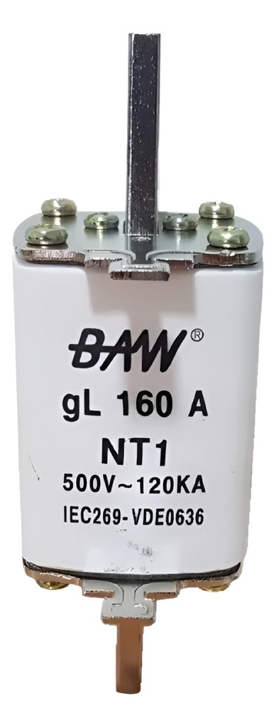 FUSIBLE ACR NH T01 100A 500V-50HZ. GL BAW - NT1100