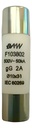 FUSIBLE CERAMICO 10X38MM.  2A GL BAW - F103802