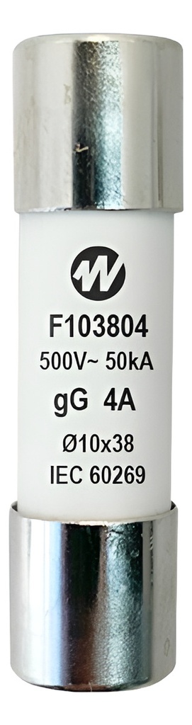 FUSIBLE CERAMICO 10X38MM.  2A GL BAW - F103802
