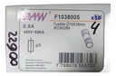 FUSIBLE CERAMICO 10X38MM.  6A GL BAW - F103806