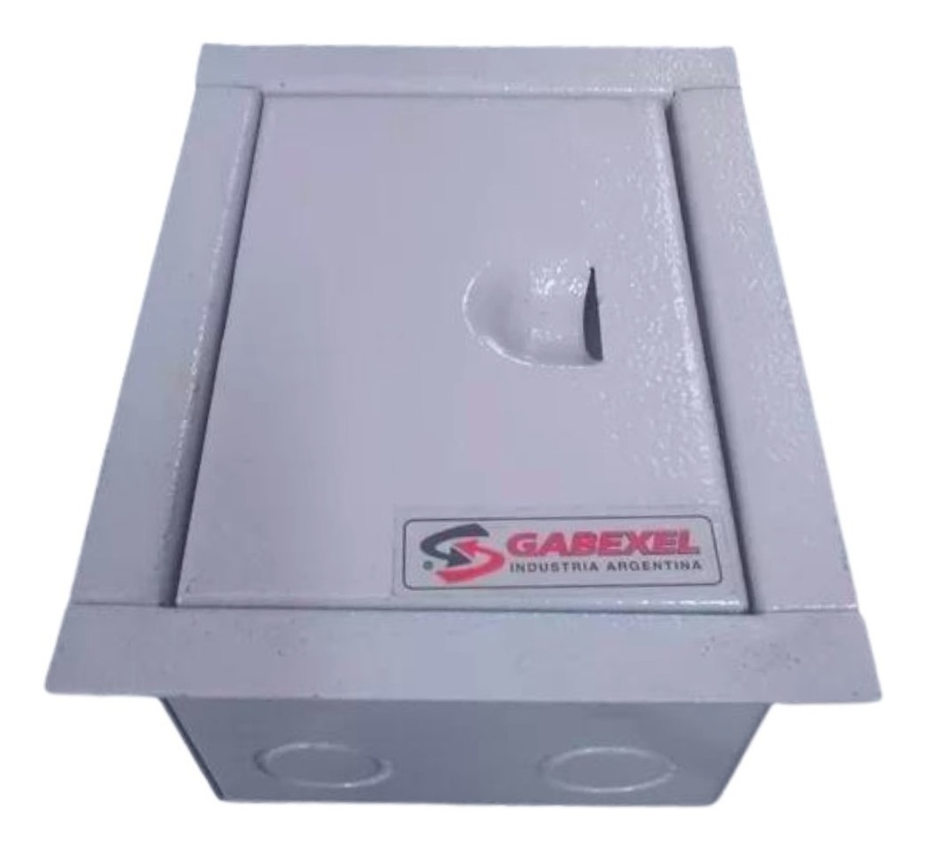 GABINETE METALICO EMB.  4 MOD. PUERTA RAS GABEXEL - GPE 4