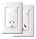 LLAVE CIVIL 1 PUNTO Y TOMA BLANCO KALOP - KL40754