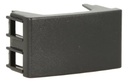 MODULO TAPON CIEGO NEGRO KALOP - KL40571