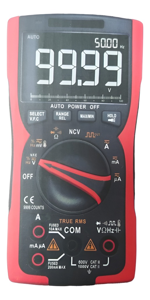 MULTIMETRO TRMS 750VCA 1000VCC BAW - RM777