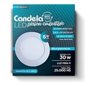 PANEL LED EMBUTIR REDONDO  6W LD - CANDELA - 6817