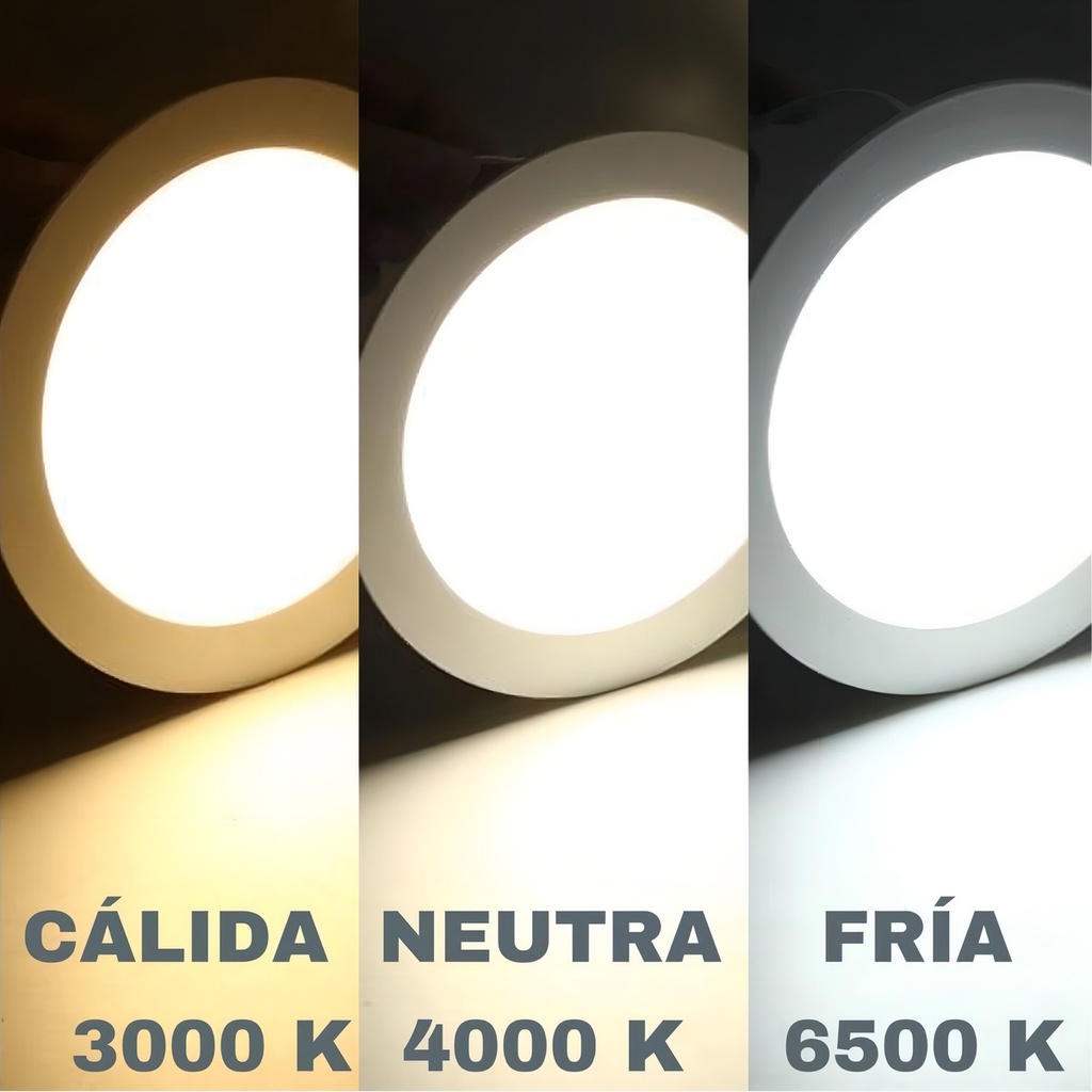 PANEL LED EMBUTIR REDONDO 18W LC - CANDELA - 6822