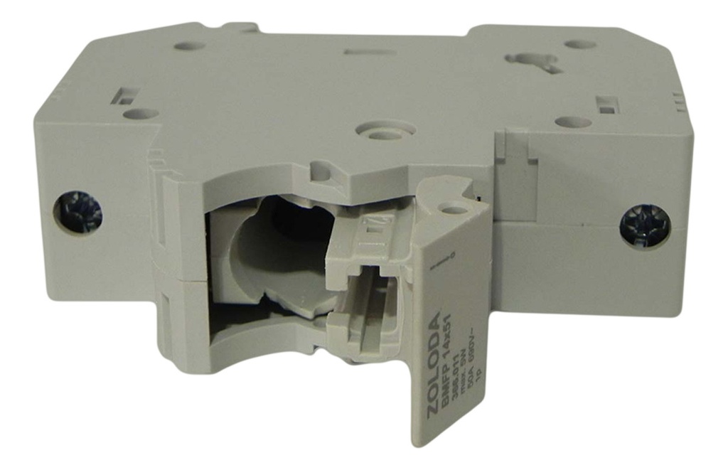 PORTAFUSIBLE UNIPOLAR 14X51MM ZOLODA - BMFP14X51