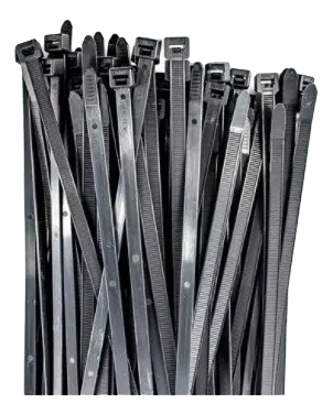 Precinto Negro  245x4,6 Mm X 100un. Hellermann - T50m