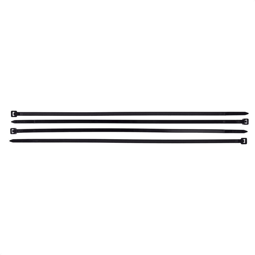 PRECINTOS 300X4,8MM 3-80MM NEGRO 100U STECK - CAB30048PT
