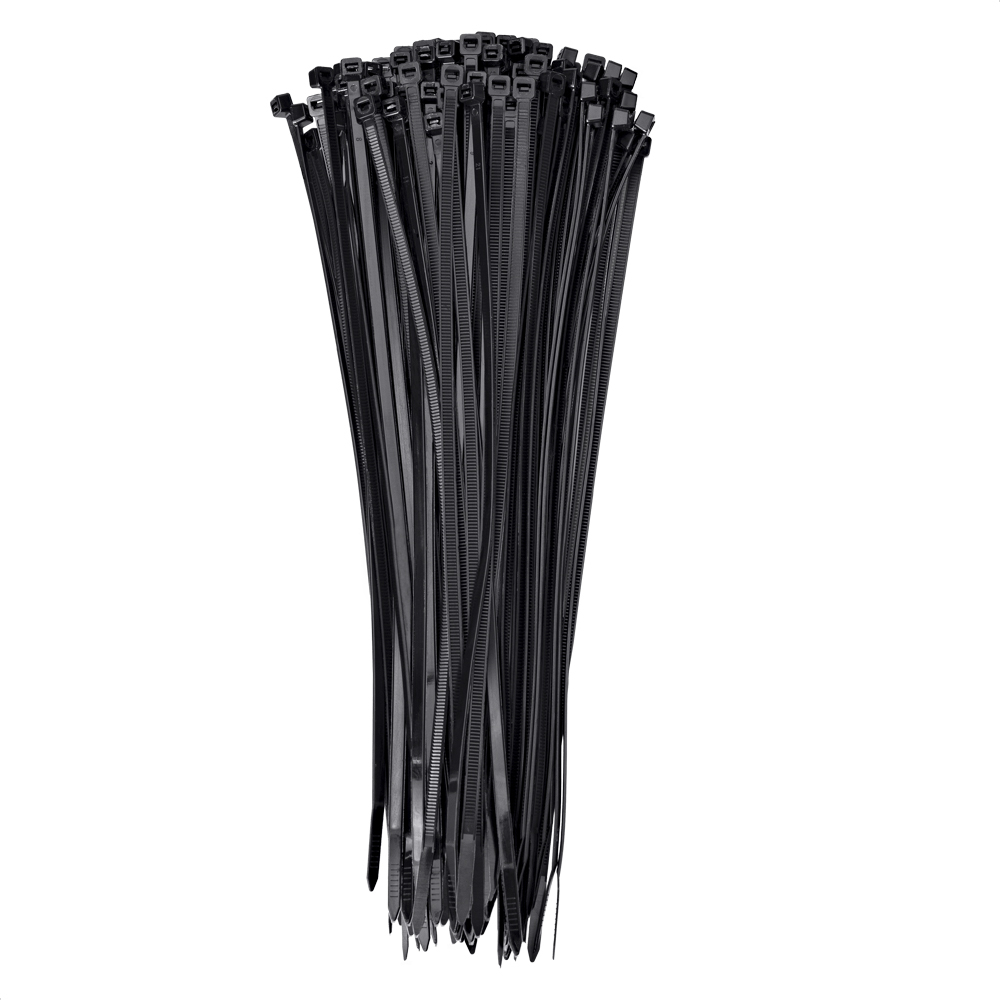 PRECINTOS 300X4,8MM 3-80MM NEGRO 100U STECK - CAB30048PT