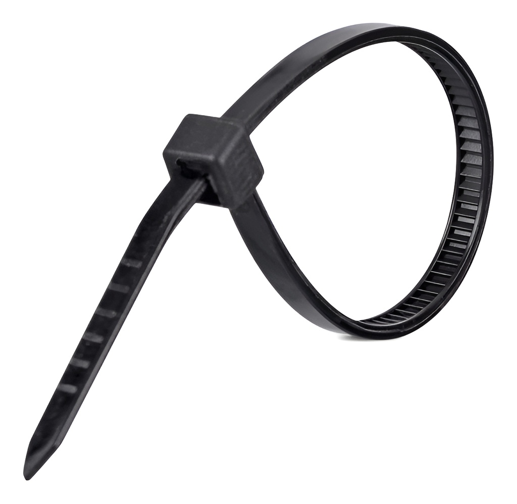 PRECINTOS 350X4,8MM 3-90MM NEGRO 100U STECK - CAB35048PT