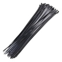 PRECINTOS 350X4,8MM 3-90MM NEGRO 100U STECK - CAB35048PT