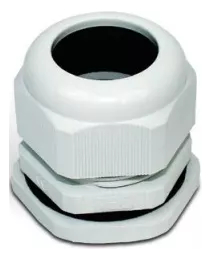 PRENSACABLE PG21 ALETADO CZ ROSCA CORTA STECK - S804CI